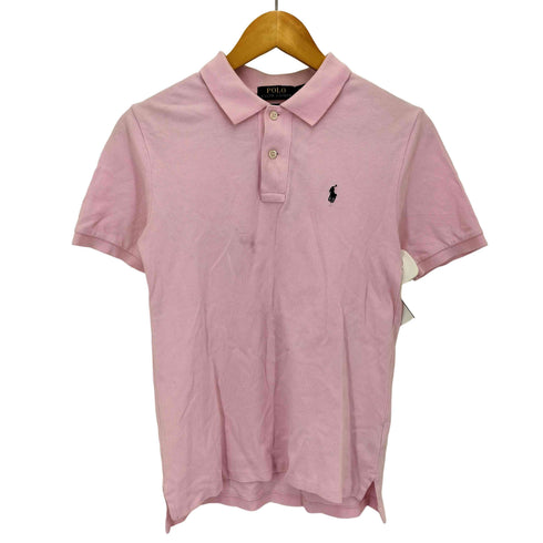 ポロラルフローレン POLO RALPH LAUREN CLASSIC FIT ポニー刺繍 半袖 ポロシャツ レディース import:M