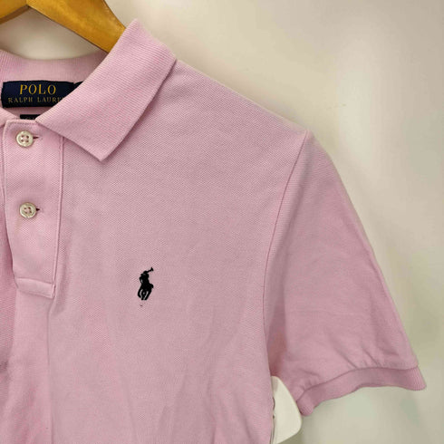 ポロラルフローレン POLO RALPH LAUREN CLASSIC FIT ポニー刺繍 半袖 ポロシャツ レディース import:M