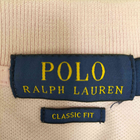 ポロラルフローレン POLO RALPH LAUREN CLASSIC FIT ポニー刺繍 半袖 ポロシャツ レディース import:M