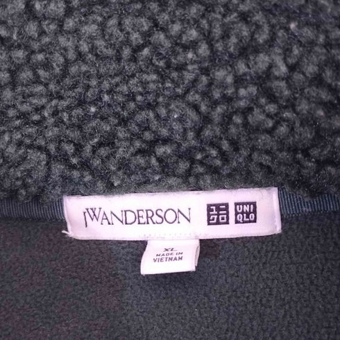 ユニクロジェイダブリューアンダーソン UNIQLO JW ANDERSON ボアフリースジャケット メンズ JPN:XL