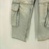 ザラ ZARA ダメージ加工 ワイド カーゴ デニム メンズ 36