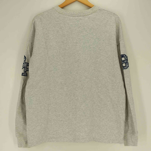 ザダファーオブセントジョージ The DUFFER of ST.GEORGE ELEPHANT BRAND 別注 ロゴ刺繍 ワッペン ナンバリング84 ポケット クルーネックスウェット トレーナー メンズ