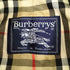 バーバリーズ BURBERRYS 80s MADE IN ENGLAND 裏地ノバチェック 比翼 ステンカラーコート 玉虫 玉蟲 メンズ 48 SHORT