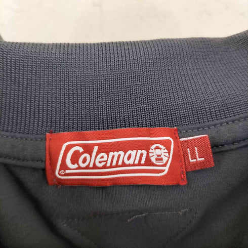 コールマン COLEMAN ロゴ刺繍 半袖 ポロシャツ メンズ LL