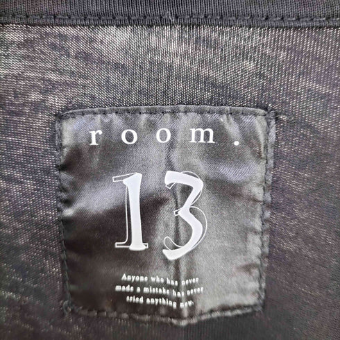 ルームサーティーン ROOM.13 グラフィック プリント 長袖 Tシャツ メンズ 2
