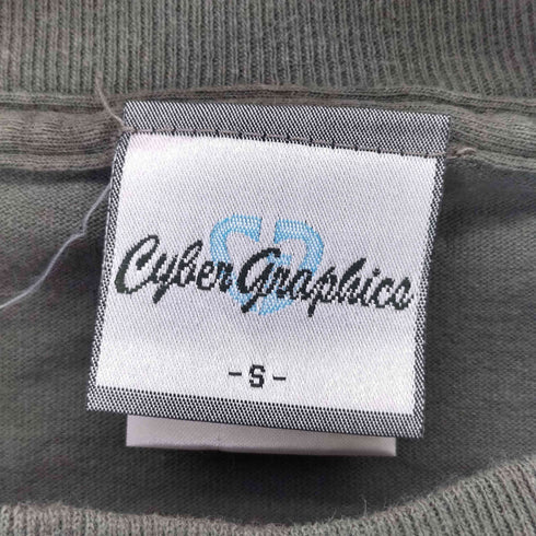 Cyber Graphics キャラクタープリント 半袖 Tシャツ メンズ JPN:S