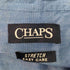 チャップス CHAPS STRETCH EASY CARE ワンポイント刺繍 ロングスリーブ BDシャツ メンズ import:L