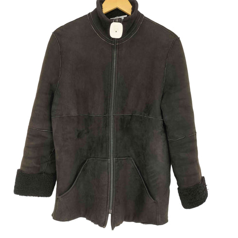 アーペーセー A.P.C. ラムレザー ジップアップ ムートンジャケット メンズ JPN:2