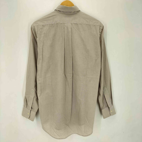 エルエルビーン L.L.Bean 80S USA製 コットンポリボタンダウンチェックシャツ メンズ 15 1/2-33