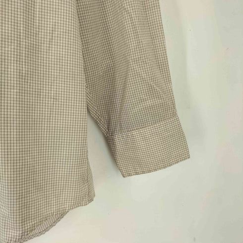 エルエルビーン L.L.Bean 80S USA製 コットンポリボタンダウンチェックシャツ メンズ 15 1/2-33