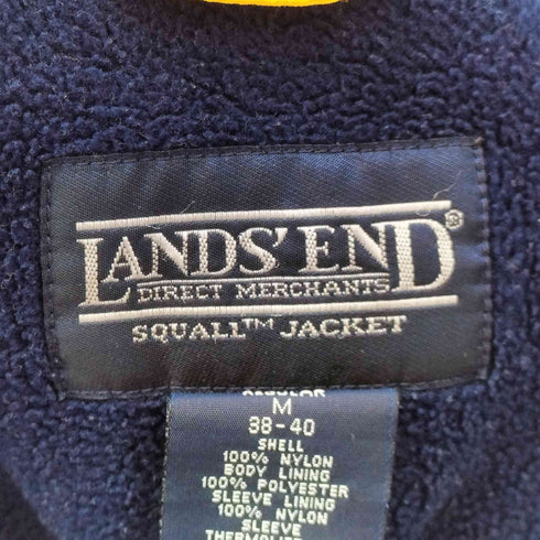 ランズエンド LANDS END SQUALL JACKET スコールジャケット 裏地フリース ジップアップ ジャケット メンズ import:M