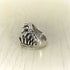 ファング 牙 モチーフ シルバー リング メンズ 15号