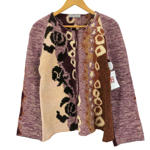 ツモリチサト TSUMORI CHISATO 総柄 プルオーバー ニット レディース M