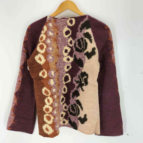 ツモリチサト TSUMORI CHISATO 総柄 プルオーバー ニット レディース M