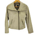 ギャップ Gap 00s LAMB LEATHER ラムレザー 変形 ライダースジャケット レディース XS