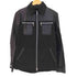 モルガンオム MORGAN HOMME 00s 異素材切替 ダメージ加工 ダブルジップアップ ジャケット メンズ import:L