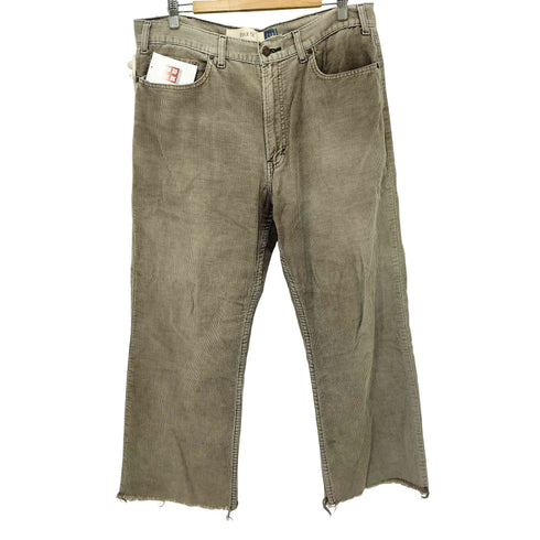 ギャップ Gap 90-2000s OLD boot fit ブーツカット フレア 細畝 コーデュロイ パンツ メンズ 36×30