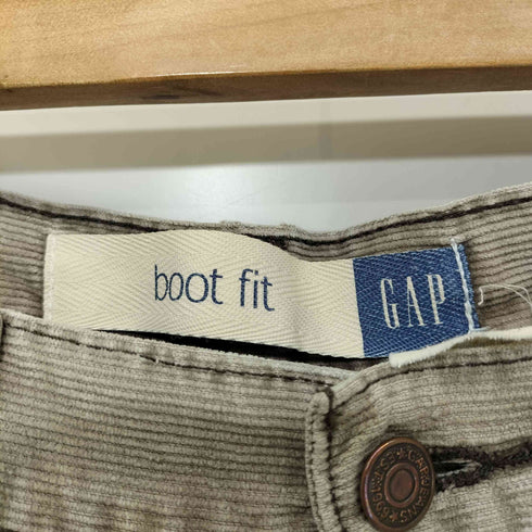 ギャップ Gap 90-2000s OLD boot fit ブーツカット フレア 細畝 コーデュロイ パンツ メンズ 36×30