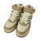 ナイキ NIKE AIR FORCE 1 MID '07 LX SHIMMER/BLACK-PALE IVORY-COCONUT MILK エアフォース 居酒屋 メンズ JPN:26