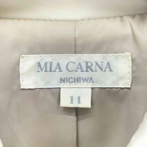 MIA CARNA ミアカーナ ラムレザージャケット レディース 11