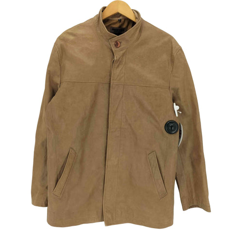 MOUNTAIN STREAM マウンテンストリーム レザーハーフコート メンズ L