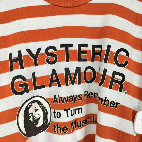 ヒステリックグラマー HYSTERIC GLAMOUR MAKE ME SMILE Tシャツ メイク ミー スマイル 半袖 Tシャツ メンズ M