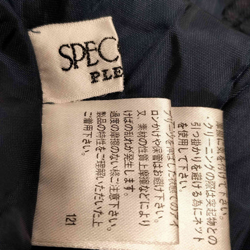 スペッシオ SPECCHIO ステッチデザイン シアー プリーツ スカート レディース JPN:40