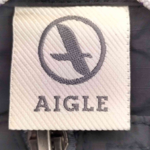 エーグル AIGLE リップストップジップアップベスト メンズ XS