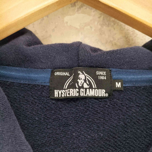 ヒステリックグラマー HYSTERIC GLAMOUR サークルガール プリント ジップアップパーカー メンズ M