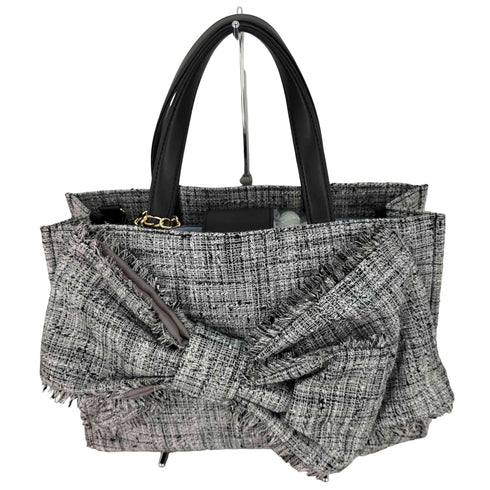ダイアナ DIANA ミニBAGチャーム付き♪ビッグリボントートBAG レディース