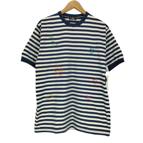 ヒステリックグラマー HYSTERIC GLAMOUR BABYS ON FIRE刺繍 半袖 Tシャツ メンズ L
