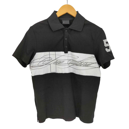 no E mosen Heterochromatic cross print polo shirt メンズ 3