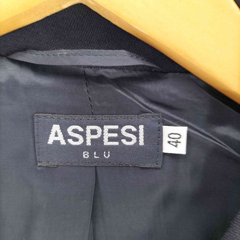 アスペジ ASPESI blu スリム サファリジャケット メンズ 40