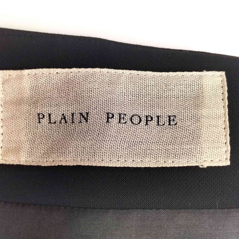 プレインピープル PLAIN PEOPLE アシンメトリーデザイン スカート レディース 2