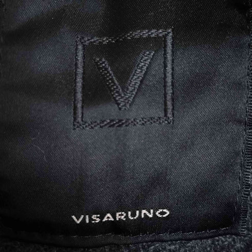 ビサルノ VISARUNO ウールナイロン ダッフルコート メンズ