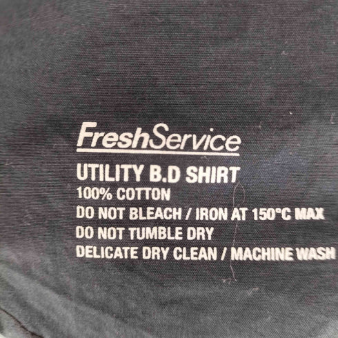 フレッシュサービス Fresh Service UTILITY L/S B.D SHIRT ユーティリティ ロングスリーブ ボタンダウン シャツ メンズ ONE SIZE