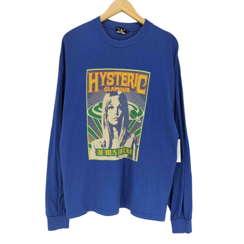 ヒステリックグラマー HYSTERIC GLAMOUR GENIUS OF LOVE 長袖 Tシャツ メンズ L