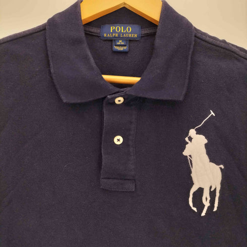 ポロラルフローレン POLO RALPH LAUREN ビッグポニー刺繍 ナンバリング ポロシャツ レディース import:M