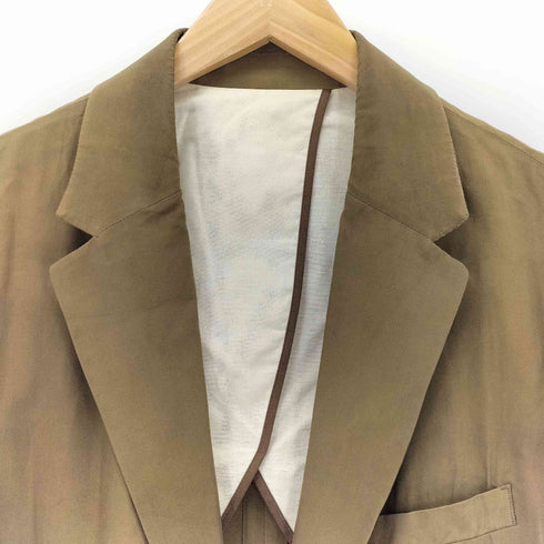 バーニーズニューヨーク BARNEYS NEWYORK シルク100% チェスターコート メンズ 50