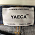 ヤエカ YAECA ストレート ウォッシュ デニム パンツ メンズ