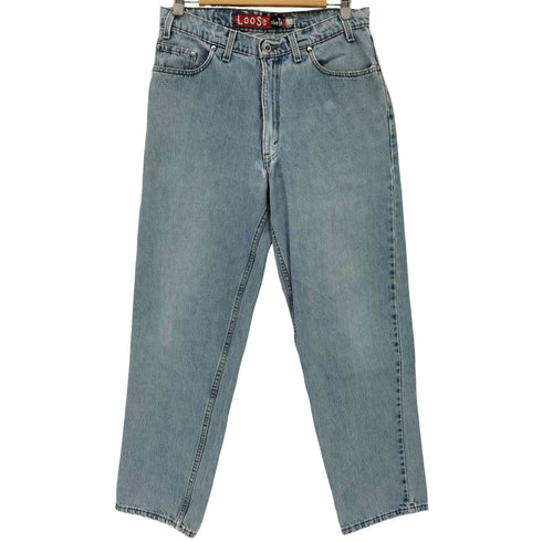 リーバイス Levis 90~00s USA製 SILVER TAB シルバータブ LOOSE デニムパンツ メンズ W34