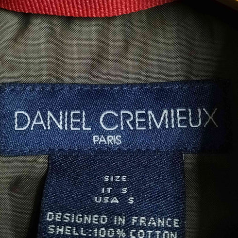 ダニエルクレミュ DANIEL CREMIEUX ラクーンファー ダブルジップ 迷彩 ダウンコート メンズ import:S