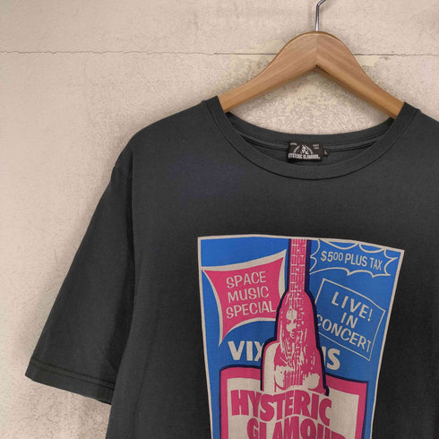ヒステリックグラマー HYSTERIC GLAMOUR ギターガール プリント 半袖 Tシャツ メンズ L