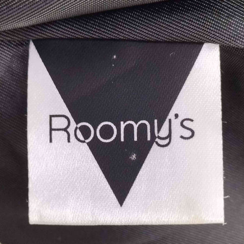 ルーミーズ Roomys やぎ革 レザージップアップジャケット レディース 38