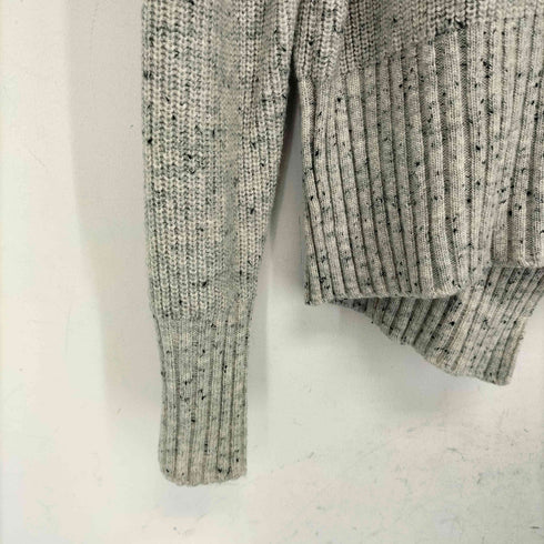 Rinascente Donna ネップ ハイネック 長袖ニット レディース