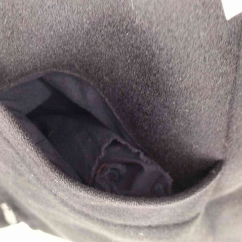 アニエスベーオム Agnes b.homme ウールカシミヤ ダブルジップ スタンドカラー コート メンズ EUR:46