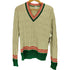 ポールスミス Paul Smith FLOWER CABLE TILDEN SWEATER Vネック ケーブル編み チルデン ニット メンズ import:M