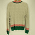 ポールスミス Paul Smith FLOWER CABLE TILDEN SWEATER Vネック ケーブル編み チルデン ニット メンズ import:M