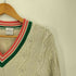 ポールスミス Paul Smith FLOWER CABLE TILDEN SWEATER Vネック ケーブル編み チルデン ニット メンズ import:M