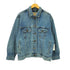 エディーバウアー Eddie Bauer 90S 白タグ サイド ポケット オーバーサイズ デニム トラッカー ジャケット レディース import:M